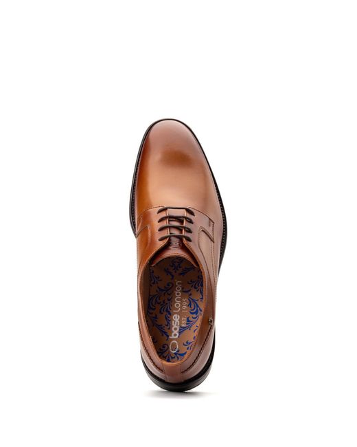 Base London Brown Sleeve Lace Up Shoe for men