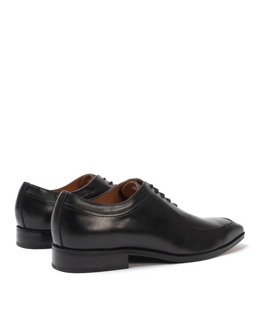 GIORGIO Black Leather Oxford Dress Formal Shoes for men