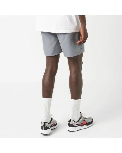 Nike Gray Core Swim Shorts for men