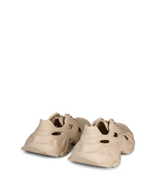 Balenciaga Natural Hd Rubber Low Top Sneakers
