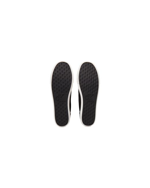 Calvin Klein Black Low-Top Trainers for men