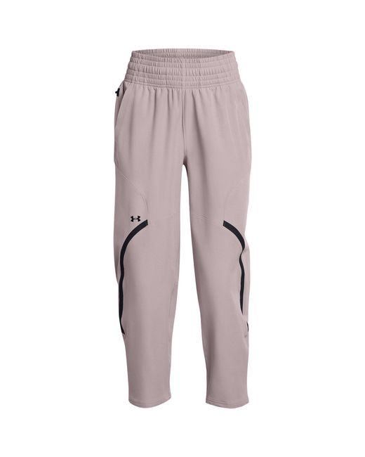 Under Armour Pink Unstoppable Open Hem Woven Tracksuit Joggers