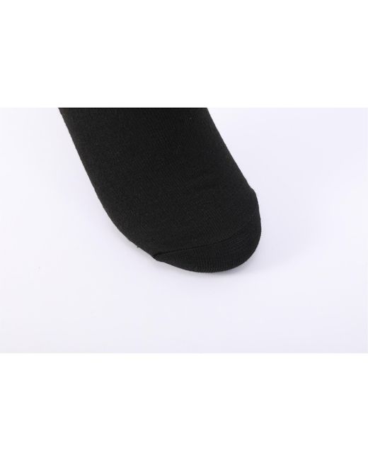 Donnay Black 10 Pack Trainer Socks Plus Size 12