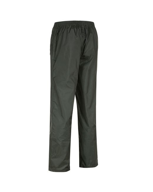 Regatta Black Pack It Waterproof Overtrousers for men