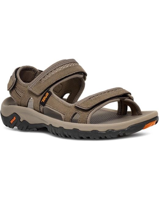 Teva Brown Walking Sandals for men