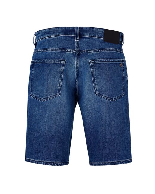Boss Blue Denim Shorts for men