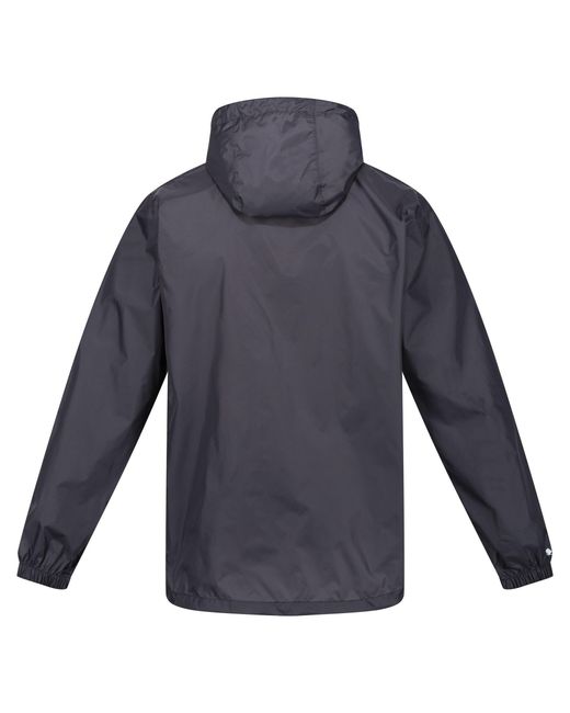 Regatta Black Pack It Iii Waterproof Jacket for men