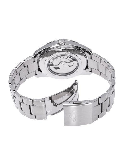 Orient Metallic Ar00 Contemporary Automatic Bracelet Watch for men