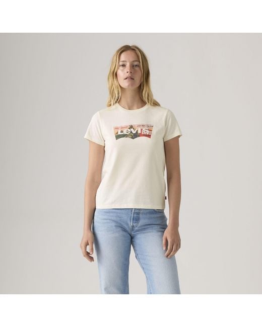 Levi's Natural The Perfect Tee Core Batwing T