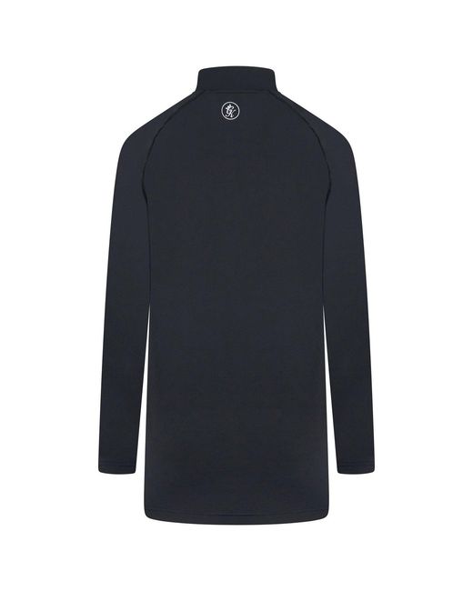 Gym King Blue Energy Zipped Funnel Performance Tracksuit Top for men