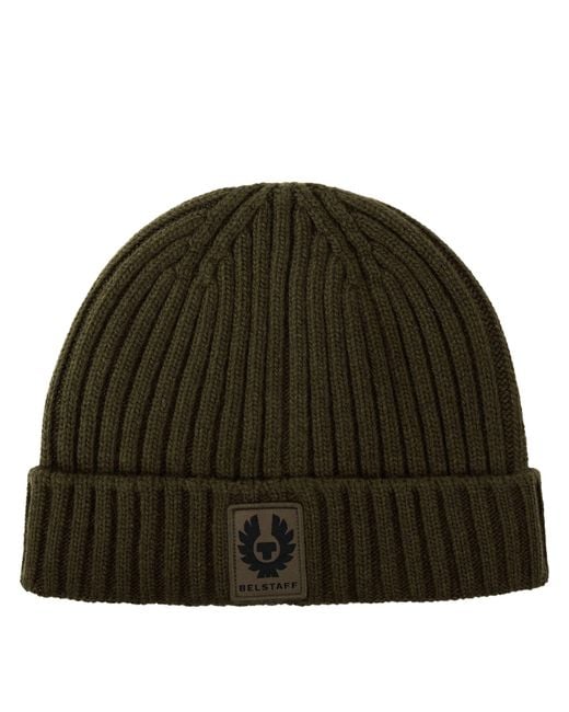Belstaff Green Watch Hat for men
