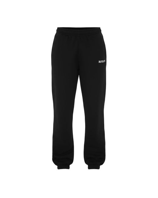 ROTATE SUNDAY Black Logo Sweatpants