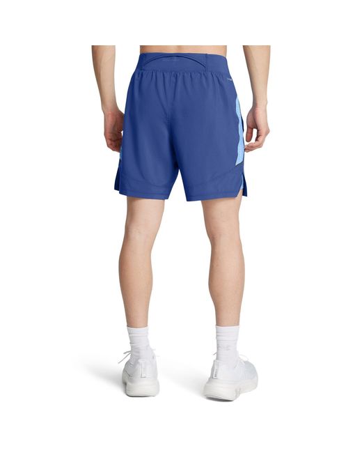Under Armour Blue Launch Pro Performance Running Shorts for men