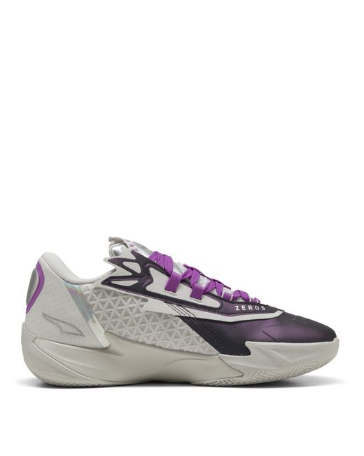 PUMA Purple Scoot Zeros Ii Sterling Basketball Trainers for men