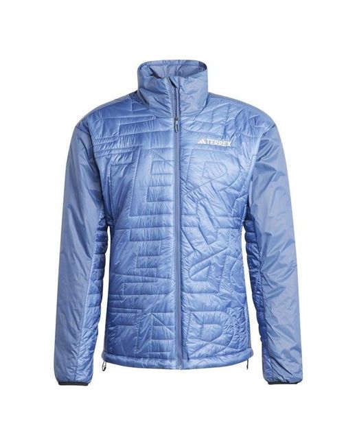 Adidas Blue S Insulated Jacket Wonder Steel S for men
