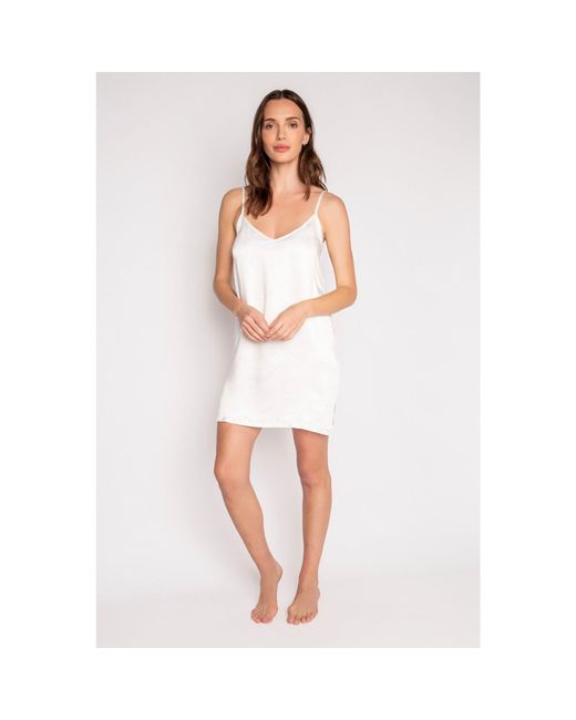 Pj Salvage White Luxe Aloe Bridal Dress