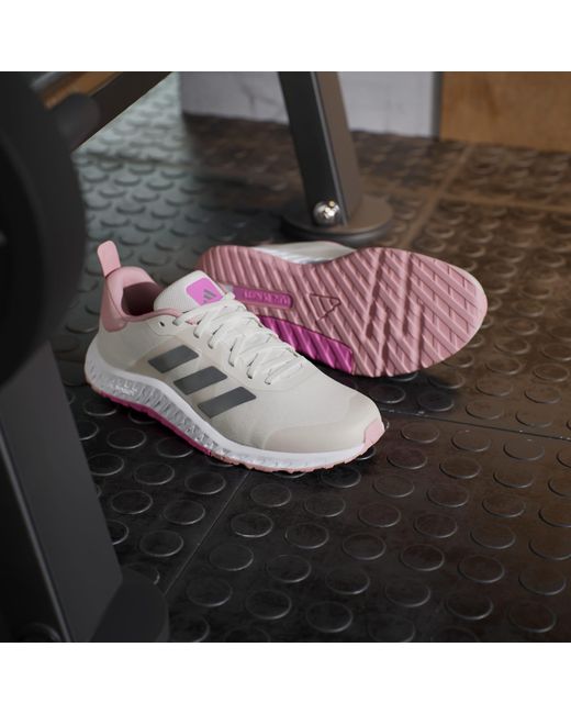 Adidas Gray Everyset Trainer Training Shoes