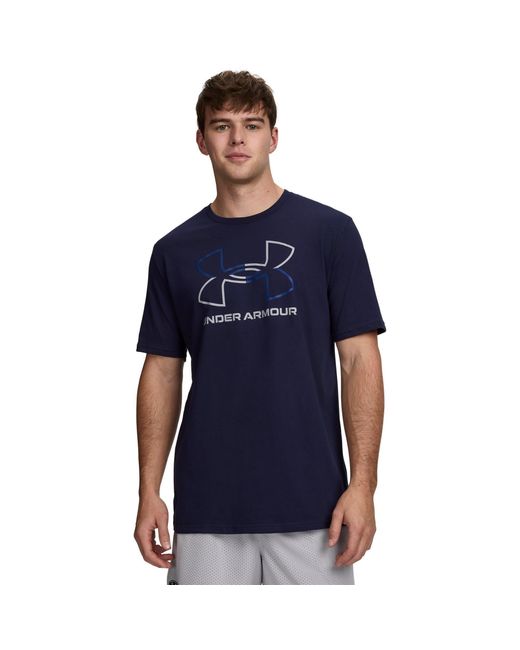 Under Armour Blue Foundation Short Sleeve for men