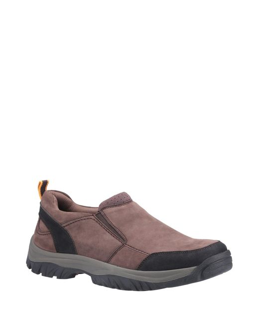 Cotswold Brown Boxwell Hiking Shoe for men