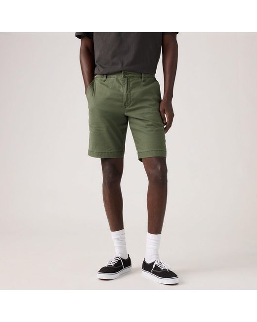 Levi's Green Kano Chino Shorts for men
