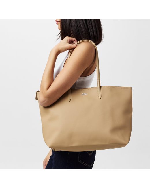 Lacoste Natural Large Tote Bag