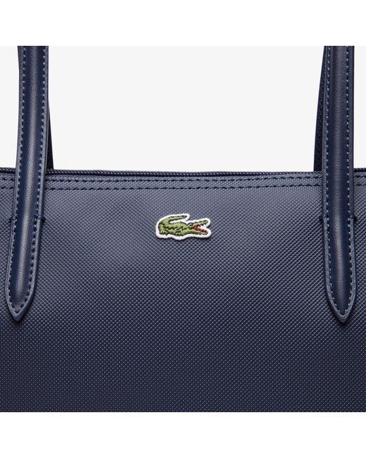 Lacoste Blue Large Tote Bag