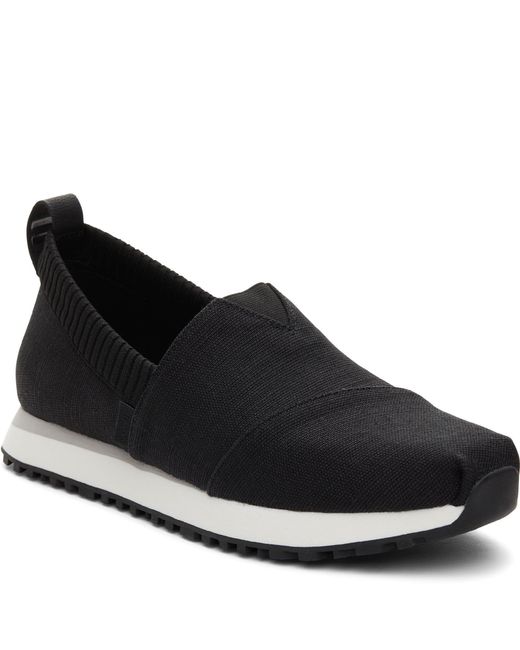 TOMS Black Alpargata Resident 2.0 Trainers Size 6 for men
