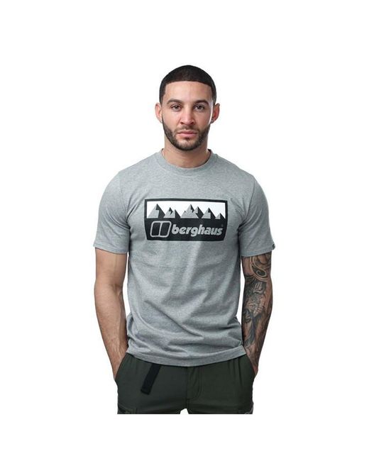 Berghaus Gray Fangs Peak T-shirt for men