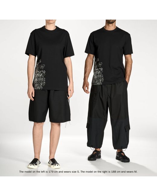 Y-3 Black Gfx T-Shirt for men