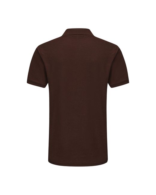 Slazenger 1881 Brown Plain Polo Shirt for men