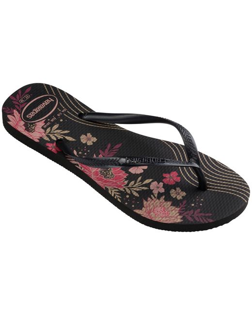 Havaianas Blue Slim Organic Flip Flops