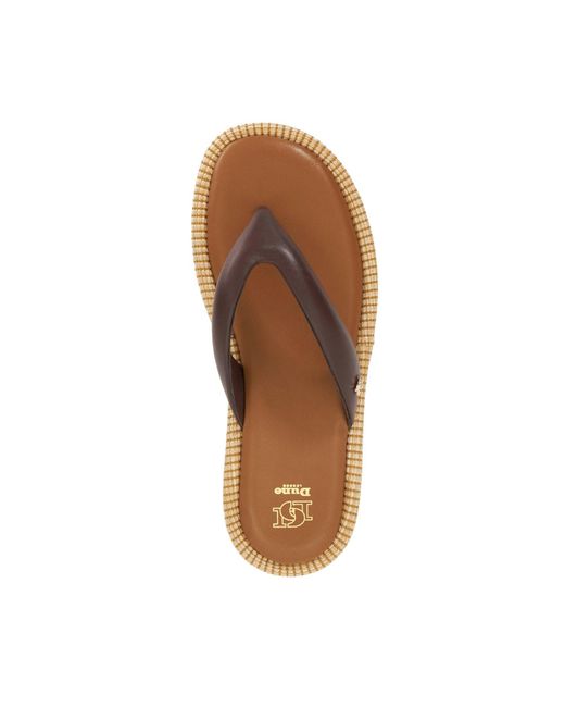 Dune Brown Laike Heeled Sandal