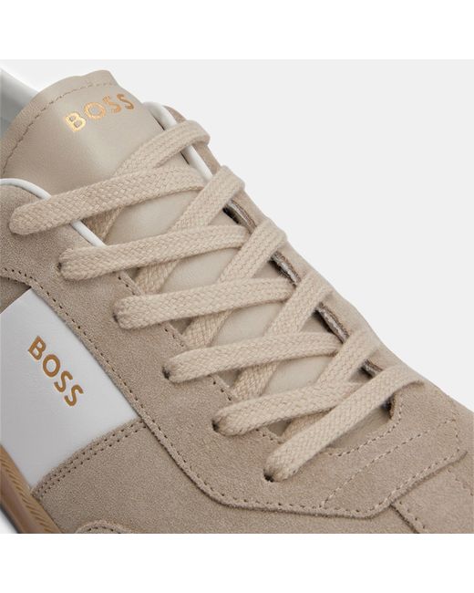Boss Brown Brandon Tennis Style Trainer for men