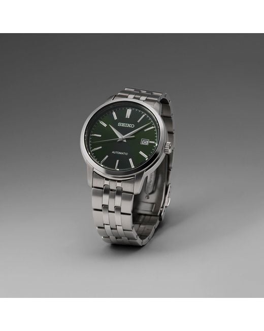 Seiko Green Quartz Analogue Watch for men