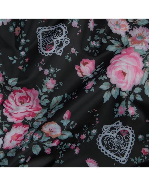 Regatta Black Cath Kidston Waterproof Pack It Jacket