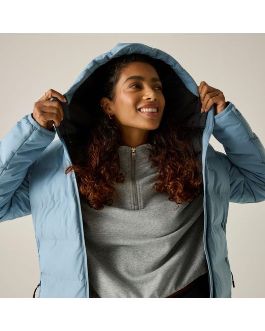 Regatta Blue Altoro Thermal Longline Jacket