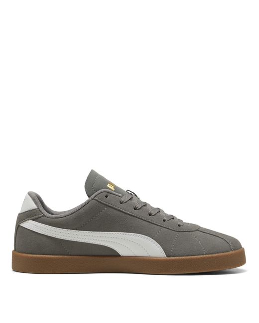 PUMA Gray Low-Top Trainers for men