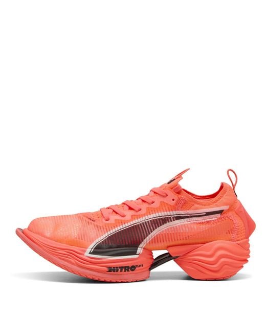 PUMA Red Fast-R Nitro Elite 2 Running Shoes for men
