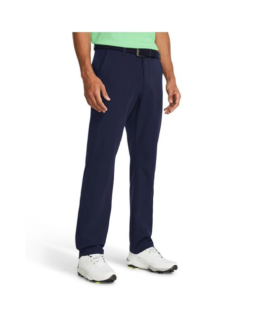 Under Armour Blue Matchplay Tapered Pants for men