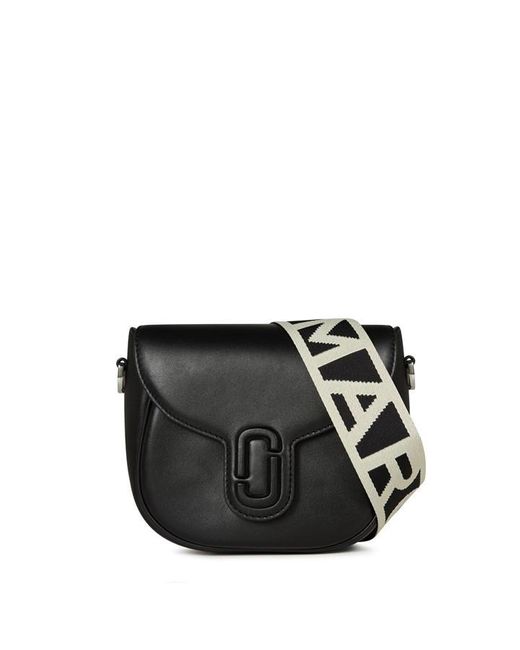 Marc Jacobs Black Small Saddle Bag