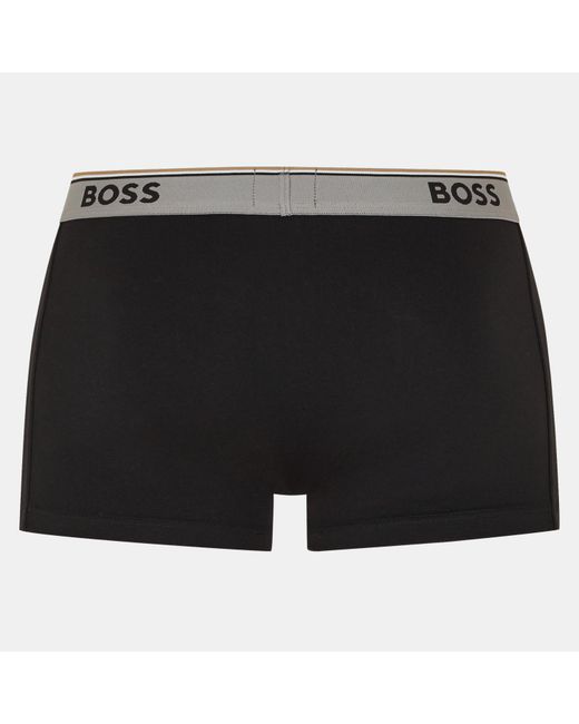 Boss Blue Bodywear 3-Pack Boxer Shorts With Logo Detail for men