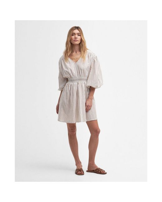 Barbour Multicolor Ella Striped Mini Dress
