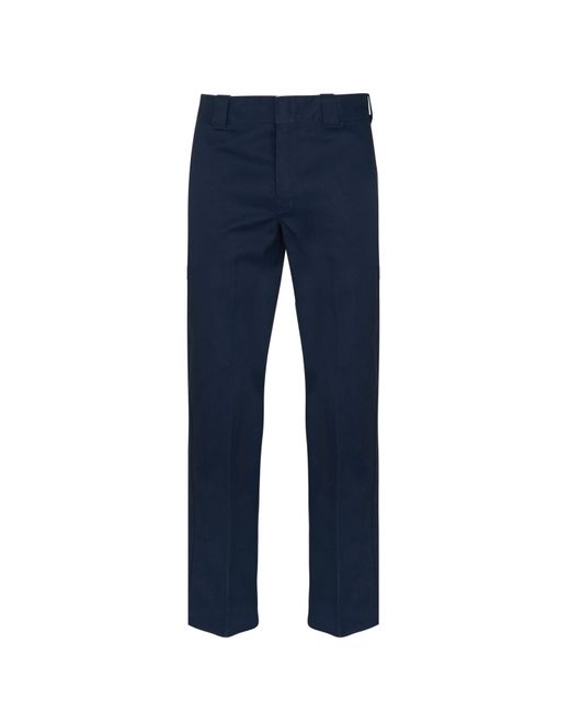 Dickies Blue Slim Fit Work Trousers for men