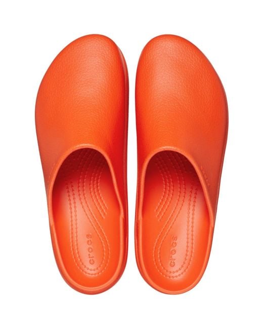 CROCSTM Red Dylan Platform Clogs