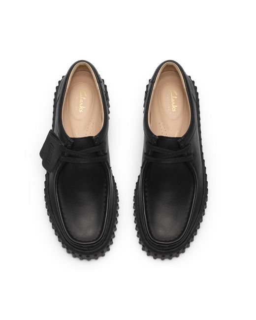 Clarks Black Moc Toe Formal Shoes