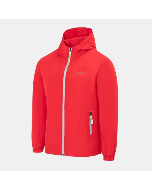Donnay Red Lightweight Waterproof Windbreaker for men