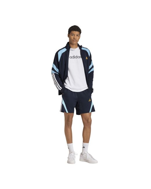 Adidas Blue Hot Tracksuit Top for men