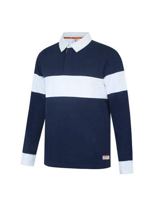 SoulCal & Co California Blue Soul Rugby Polo Shirt for men