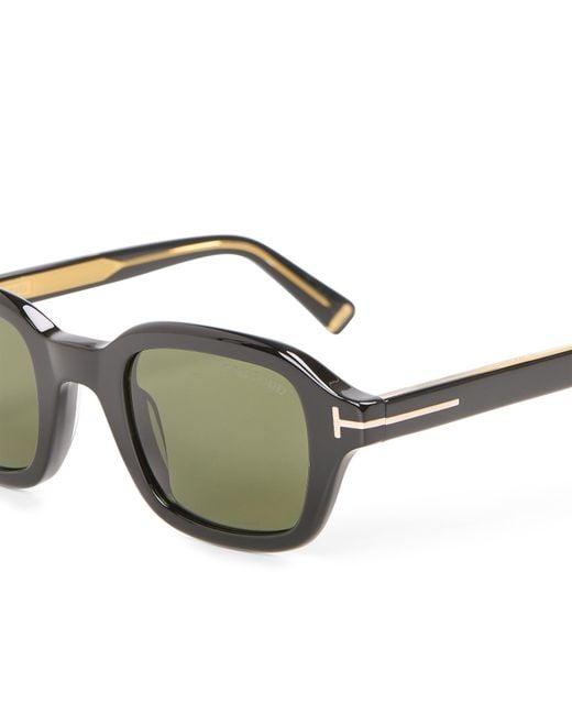Tom Ford Green Square Sunglasses for men