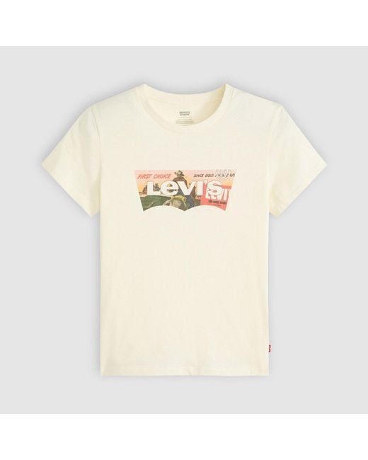 Levi's Natural The Perfect Tee Core Batwing T